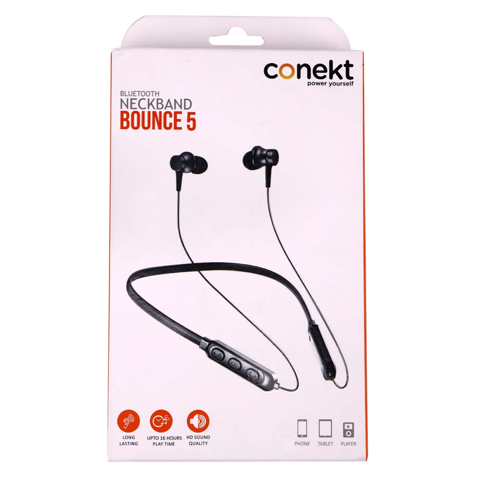 conekt bluetooth neckband bounce 5 poorvika