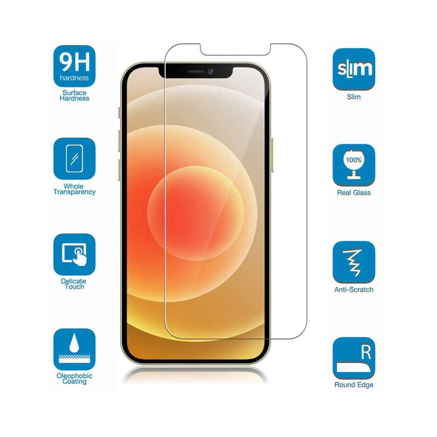 2 5d Tempered Glass Screen Protector For Apple Iphone 12 Mini 13 Mini