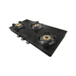 Get FABER Cooktop 3BB BK 3 Burner Gas Stove at Poorvika online Best Online Shopping in
