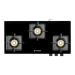 FABER Cooktop Lazer 3BB BK 3 Burner Hob Poorvika