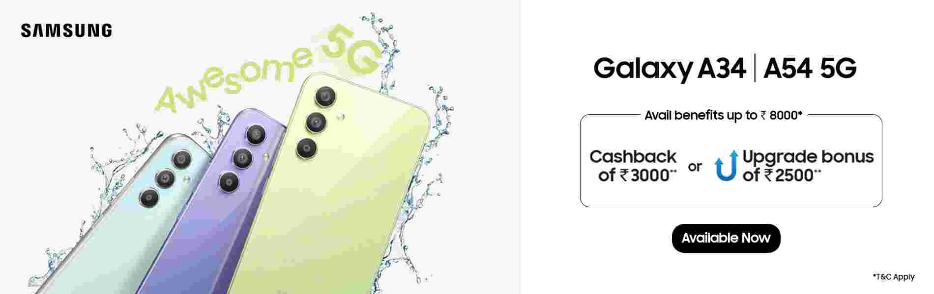 Samsung Galaxy A34 &amp; A54 5G