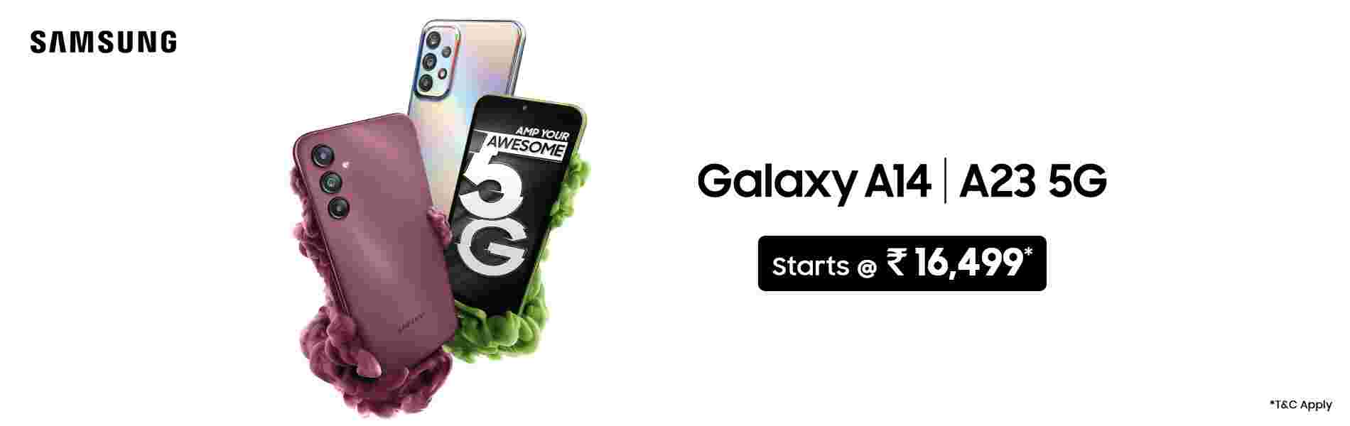 Samsung Galaxy A14 &amp; A23 5G