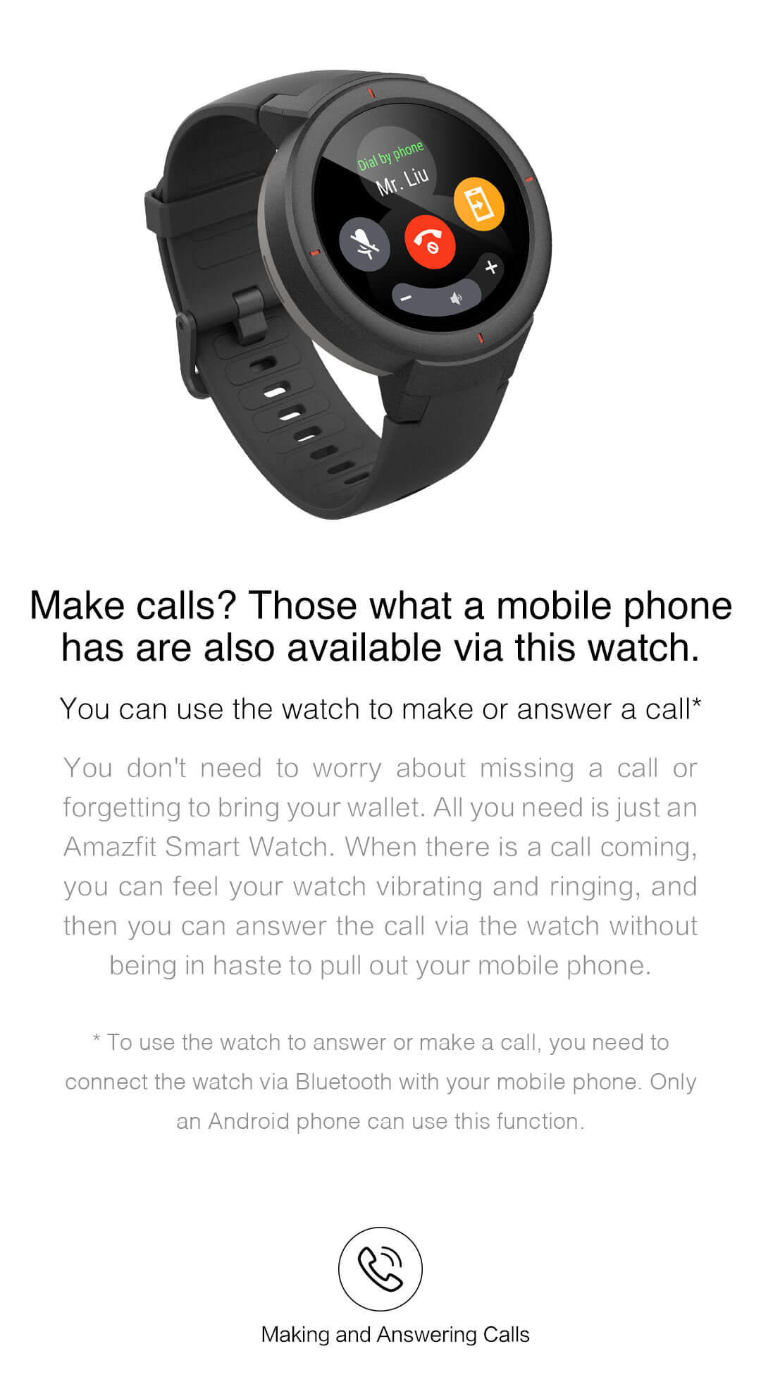 huami amazfit verge smartwatch