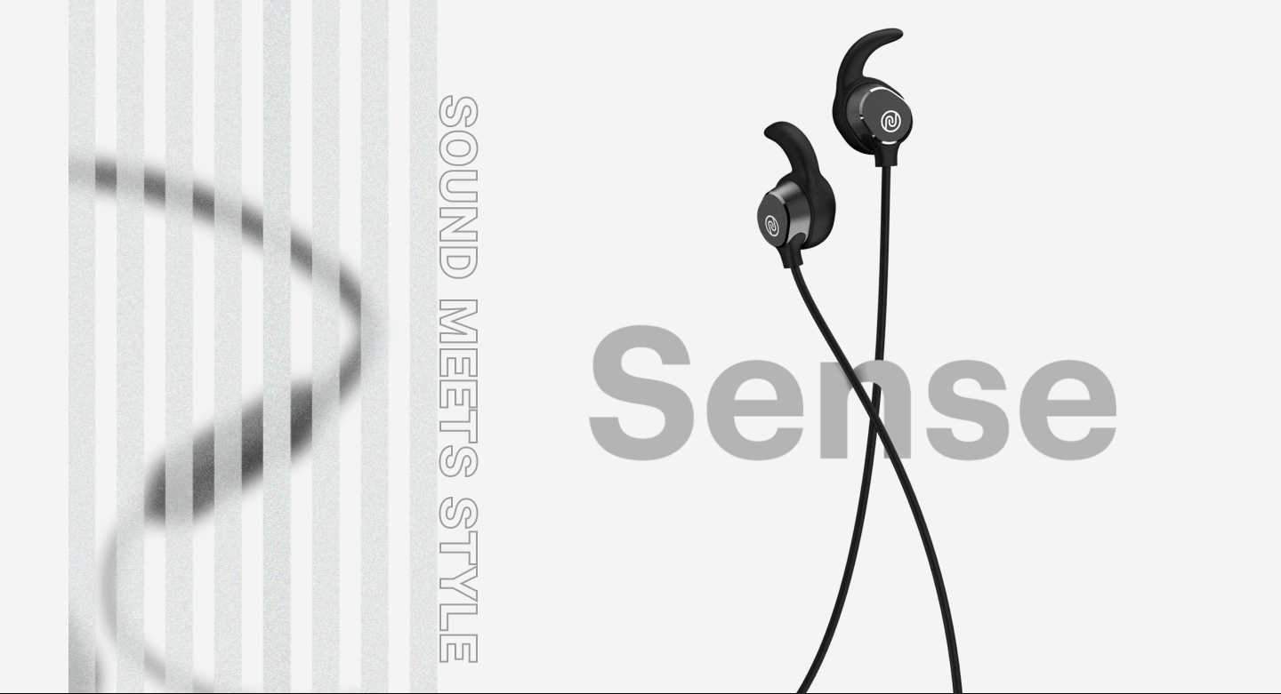 Noise Sense Bluetooth Neckband Earphones 
