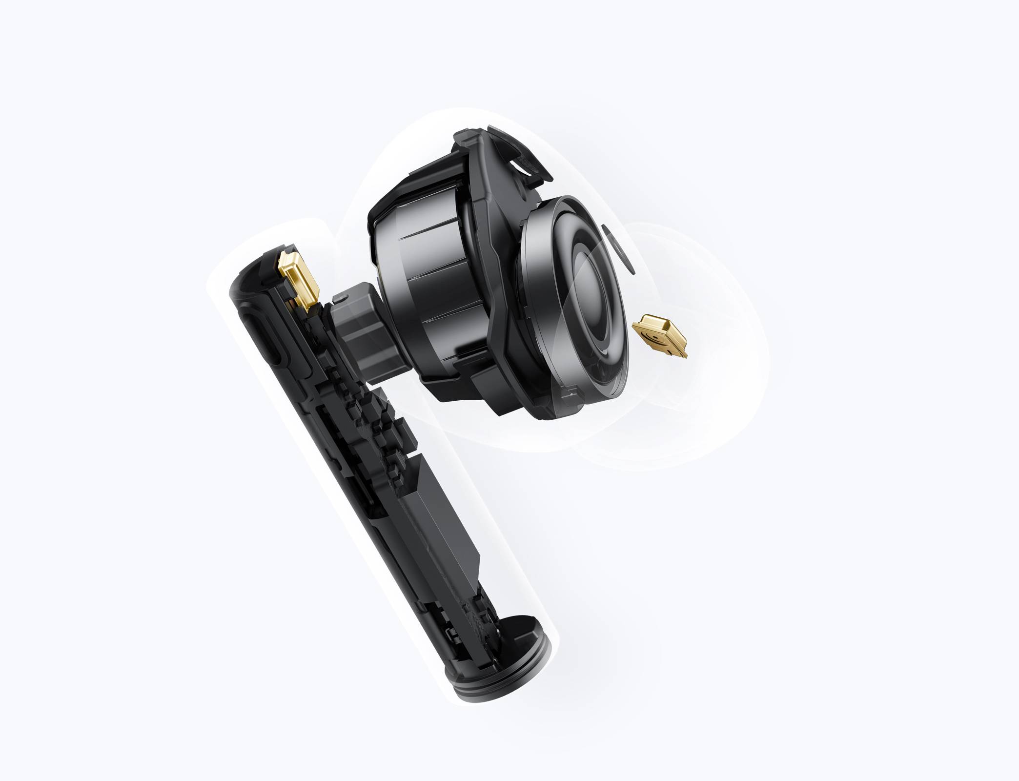 realme buds air microphone