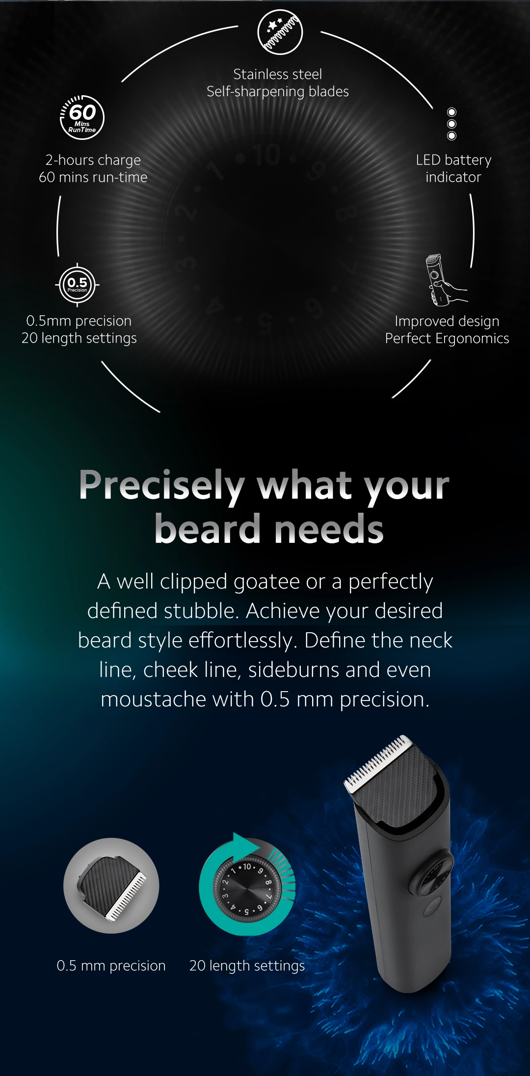 Mi beard trimmer 1c price