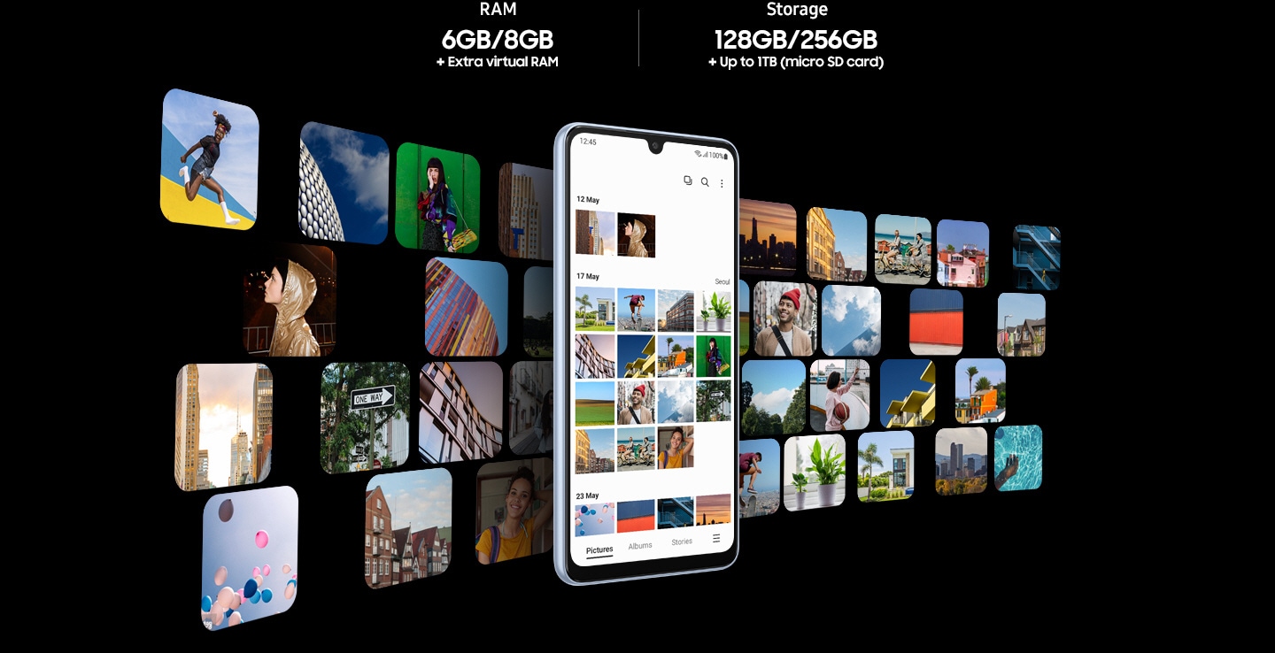 Samsung Galaxy A33 5G Storage