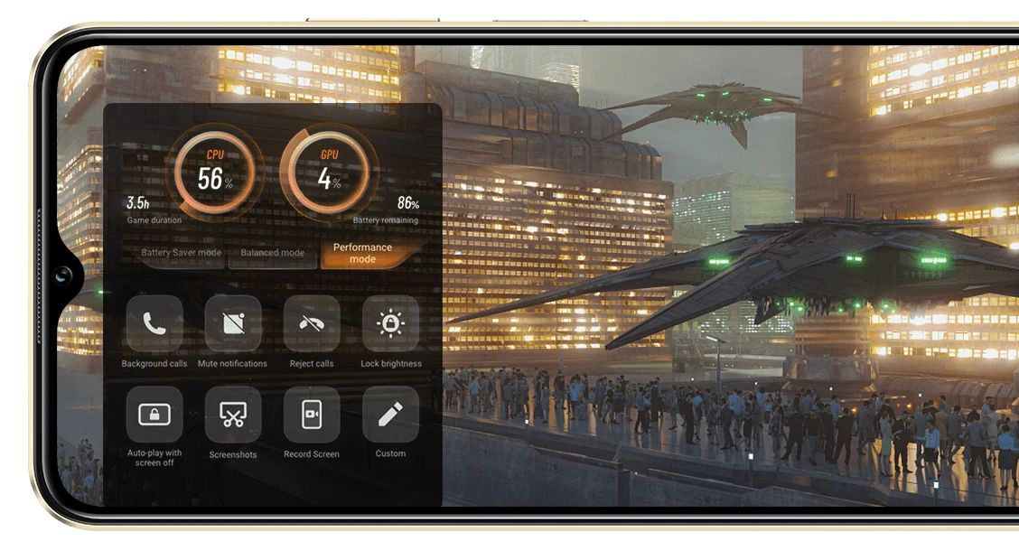 Vivo Y16 Ultra Game Mode