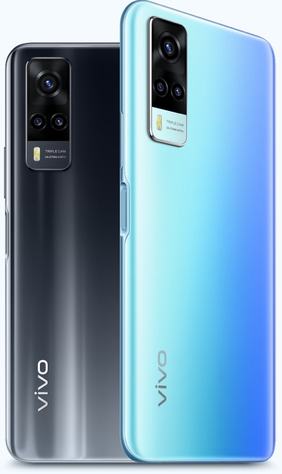 Buy Vivo Y31(Racing Black, 6GB-128)online best price in India.