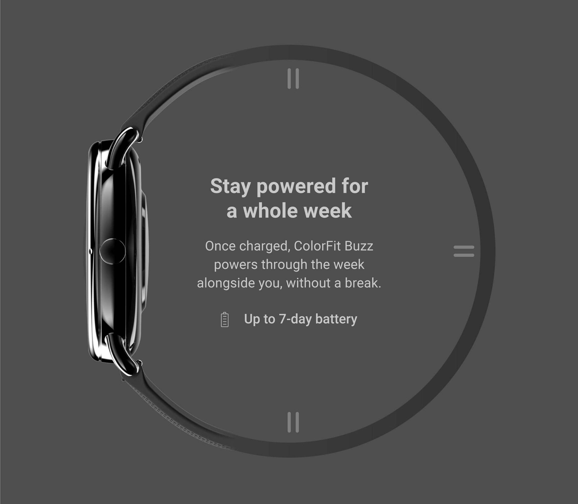 NoiseFit Buzz Smartwatch Charge