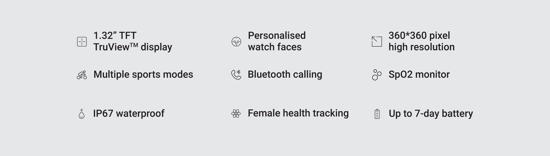 NoiseFit Buzz Smartwatch Features