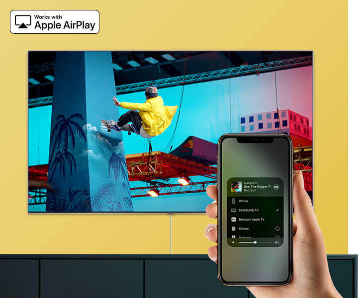 Samsung 4K Smart Tv Airplay 2