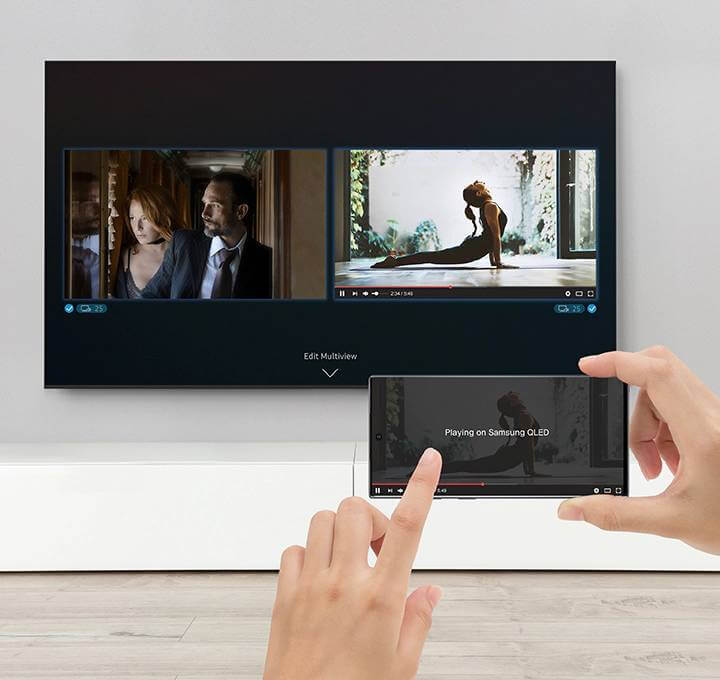 Samsung 4K Smart Tv Multi View